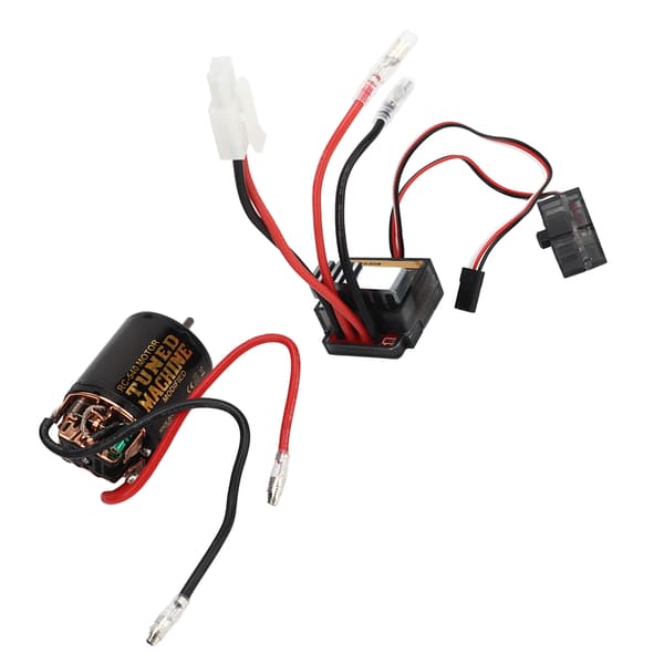 RC Borstad Motor Högfrekvent Drivsystem 320A Borstad Motor ESC Klätterbil för Tamiya 45T