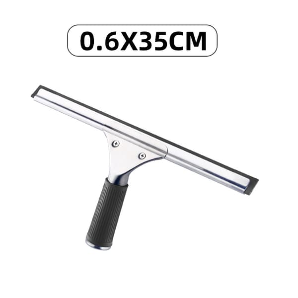 Ikkunalasta ruostumattomasta teräksestä 35 cm terällä