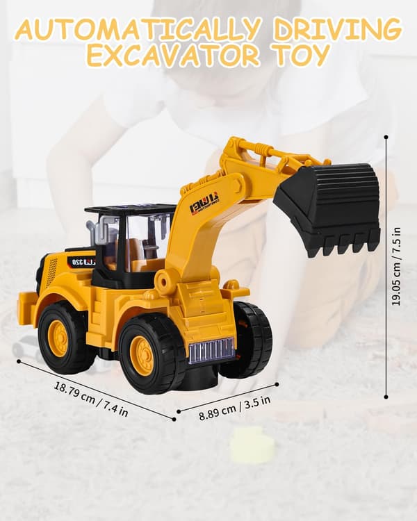 Excavator Leksaker, Byggfordon, Barn, Fordon