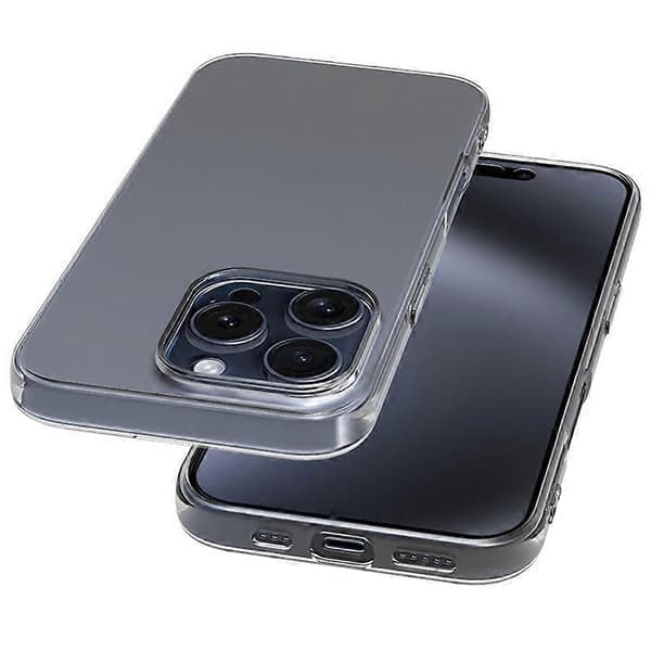 Compatible with iPhone 16 Pro Case Ultra-thin Soft TPU Phone Cover HD Transparent-lingling