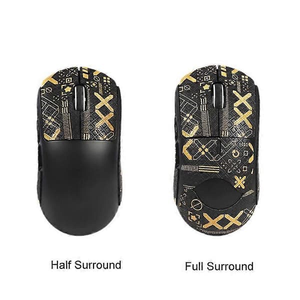 For Logitech GPW 2-Generation Mouse Anti-Slip Stickers Absorb Sweat Paste Not Specified White Print Half Surround Not Specified White Print Half Surround