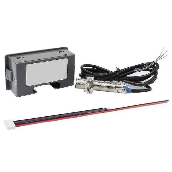 Digital LED Turteller RPM Hastighetsmåler + Hall-nærhetssensor NPN -Yx