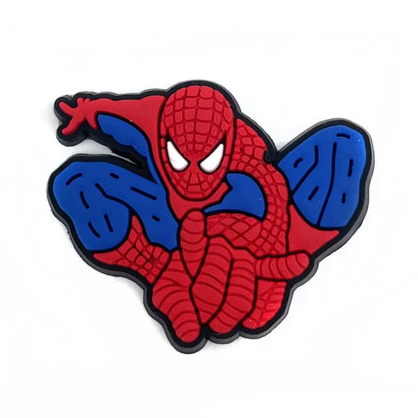 13 søte Spider-Man superhelt Crocs DIY PVC-skotilbehør