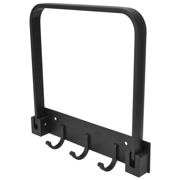 Foldable Telescopic Bathroom Household Wall Shelf Hook Multifunctional Storage Washbasin Rack Towel Rail Laundry with Row Hooks