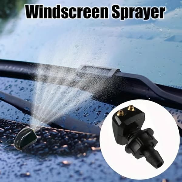 Pieces Car Front Windshield Washer Nozzles Jet Nozzles Sprayer Universal Front Windshield Wiper Spray