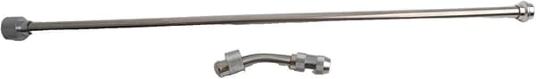Forlængere Tryk Standard Op til 72 Rustfrit Stål Justerbar Dyse Stang til Vaskere Erstatter Størrelser Inklusive cm (52cm)