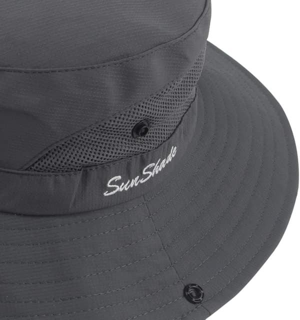 Hästsvans solhatt för kvinnor, UV-skydd, vikbar, mesh, bred brätte