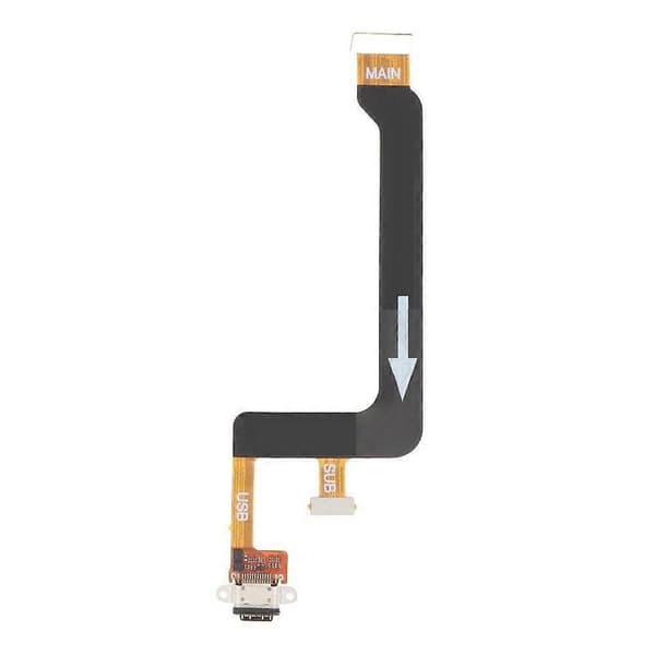 Til Nokia XR20 5G Dock Connector Opladningsport Flexkabel Reparationsdel (Uden Logo)