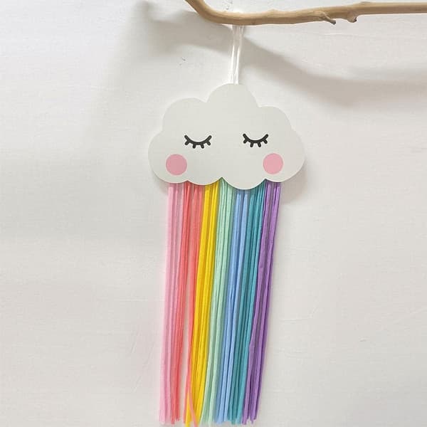 Hiuspannapidike Pilvipäänauhan pidike, monivärinen multicolor