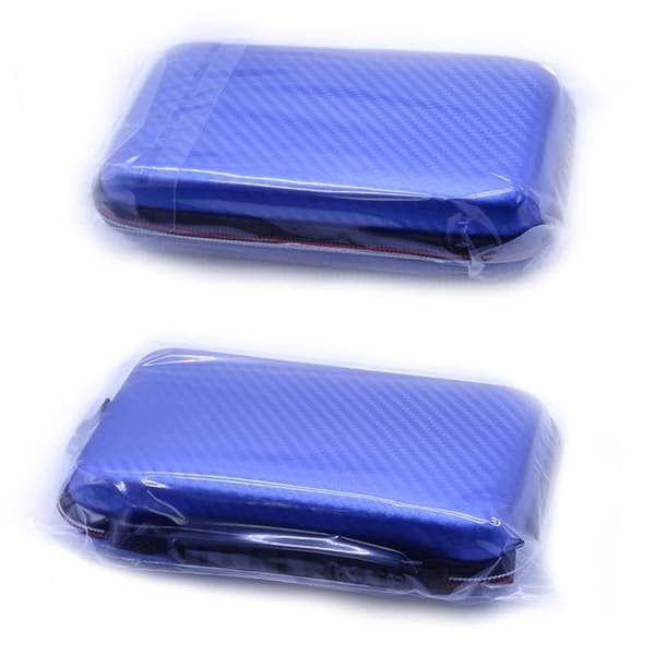 Velegnet til Nintendo 3DS XL/New 3DS bæretaske - hård rejsetaske - blå