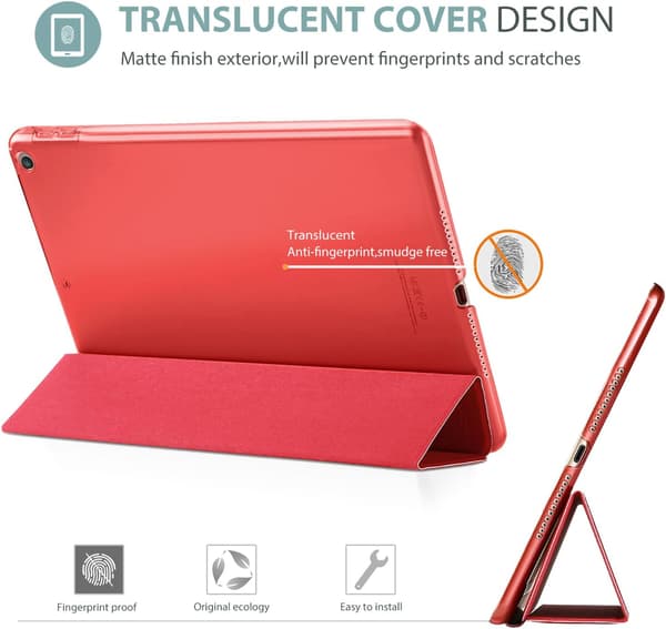 Smart Case for iPad 9.7 inch iPad 6th/5th Generation 2018 2017 (Model: A1893 A1954 A1822 A1823), Ultra-thin Lightweight