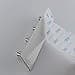 Self-adhesive stainless steel coat hooks decorative sticker wall