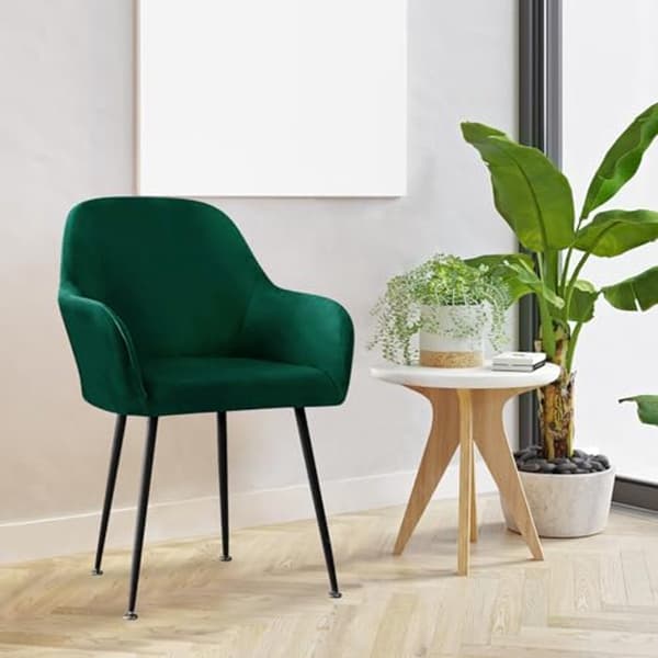 Modern Chair Cover with Armrests for Dining Room and Kitchen - Durable and Stylish