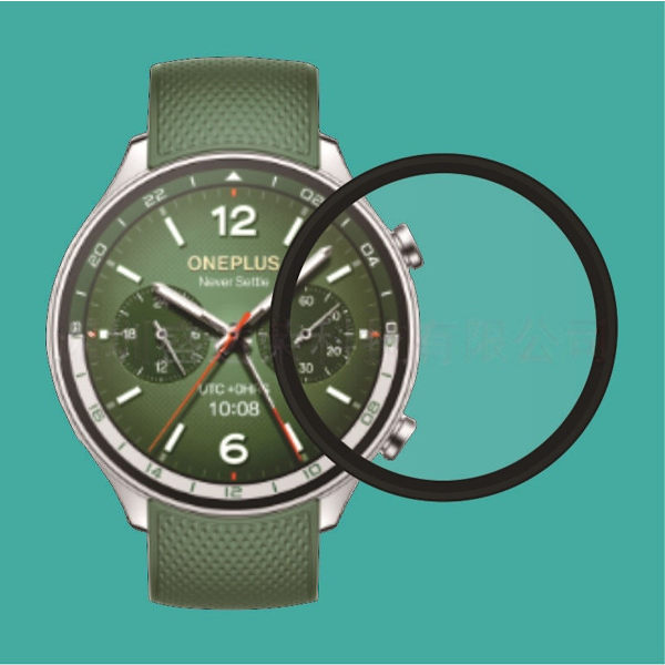3-pack Composite Soft Film Screen Protector for OnePlus Watch 2R - Full Coverage, Scratch Protection, Bubble-Free Installation