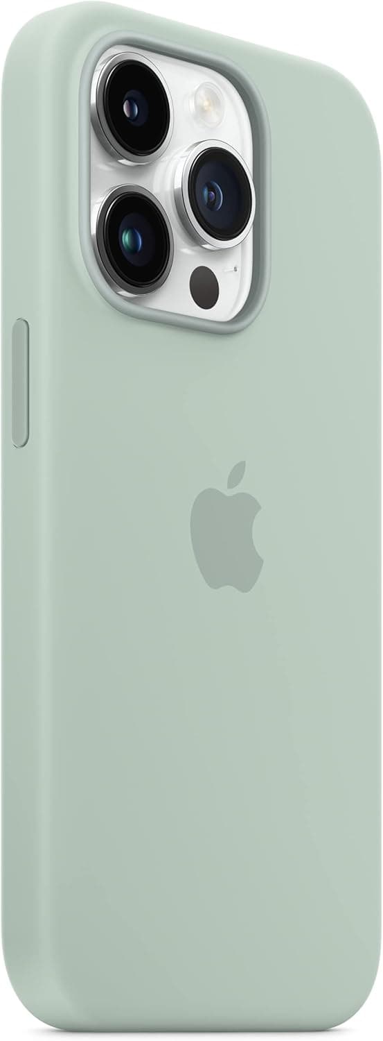 Apple - Blått Cactus silikonskal för iPhone 14 Pro