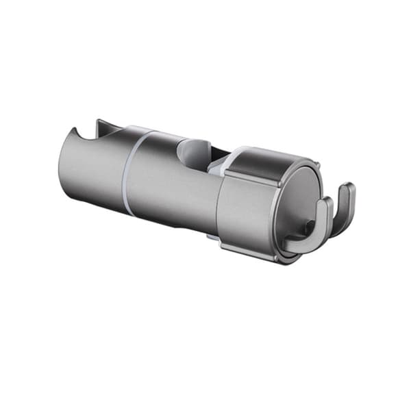 (Grå) Håndbruserholder 16-27MM med justerbar diameter krom