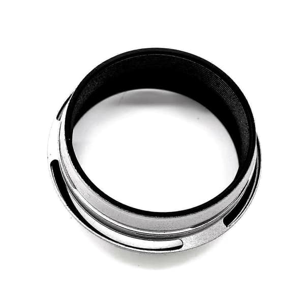 Sølv LH-X100 49mm Objektivadapterring Metal Modlysblænde til X100 X70 X100S X100T Modlysblænde Adapterring