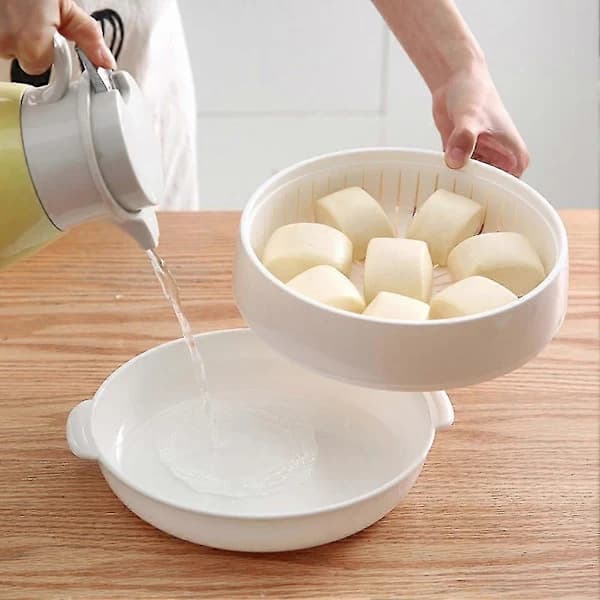 (Pow yeah!) Practical Steamer for Microwave, High-Quality Steaming Basket for Cooking