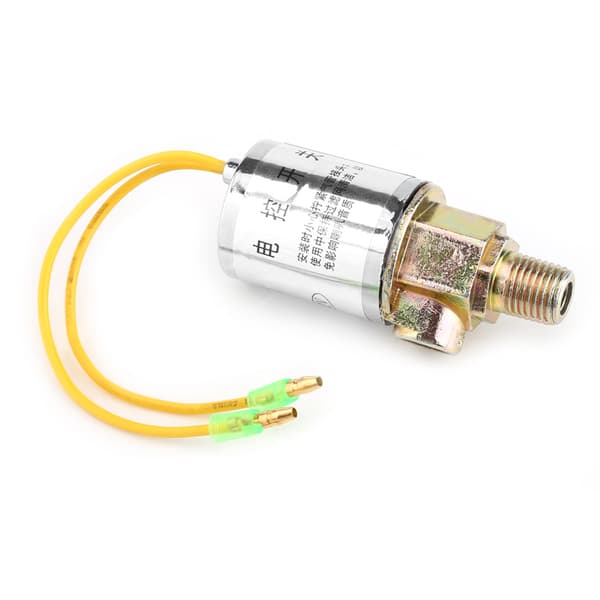 12V Lufthorn og luftaffjedringssystem 1/4 tommer metaltog lastbil lufthorn elektrisk magnetventil