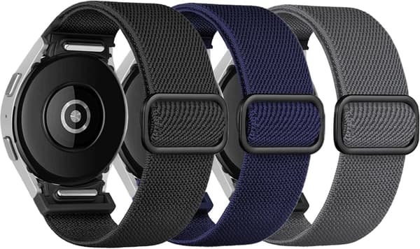 Nylon Quick Release-bånd for Galaxy Watch 7/6/5/4/5 Pro/Classic/FE[JUN]