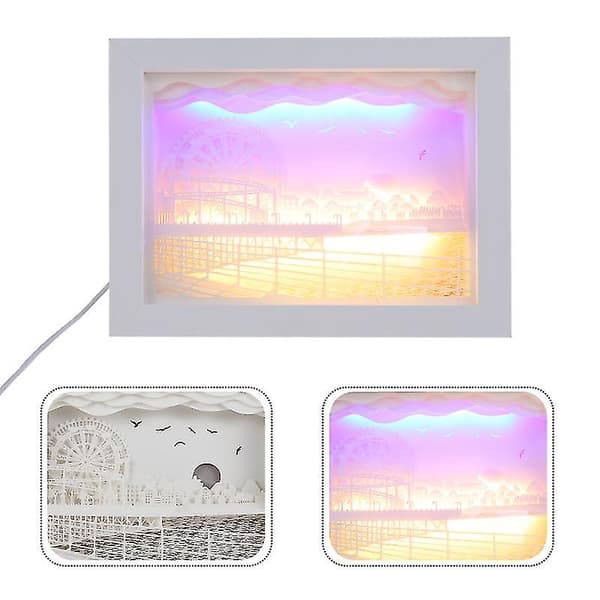 1 pc Paper Cutting Lamp