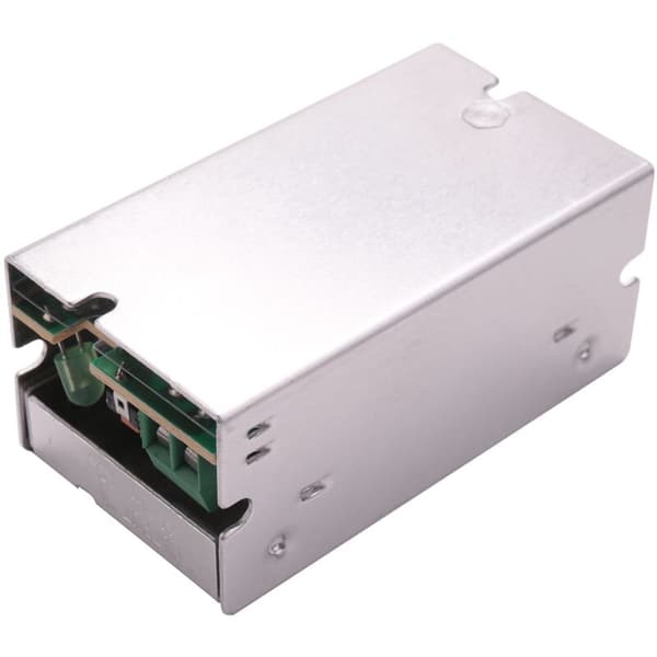 Transformator for strømforsyningsspenning fra AC 110/220V til DC 12V 1A sølv