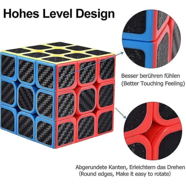1 Rubiks terning 3x3 Original Rubiks terning Speed ​​terning