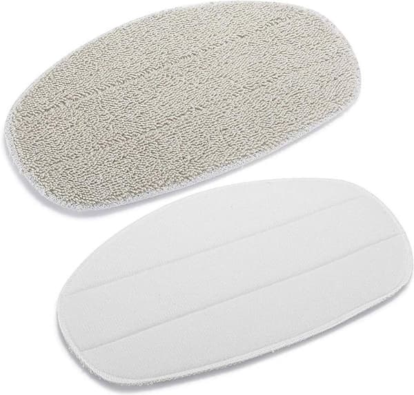 Steam Mop Replacement Pads, 3-pack Microfiber Washable Reusable, Compatible with Leifheit CleanTenso, Hard Floor Cleaning, Grey
