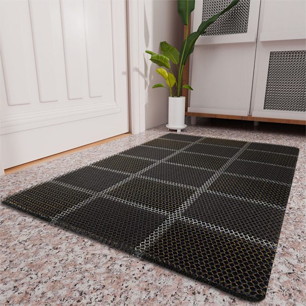 Baderomsmatte i PVC-spiral