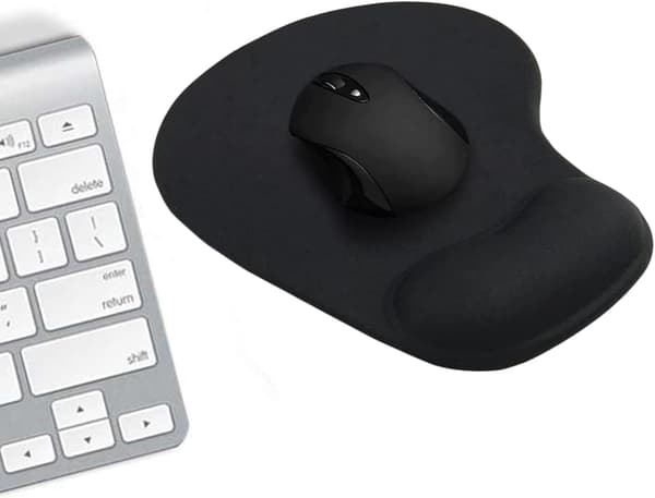 Ergonomisk musematte - Musematte med håndleddsstøtte, minneskum Wris