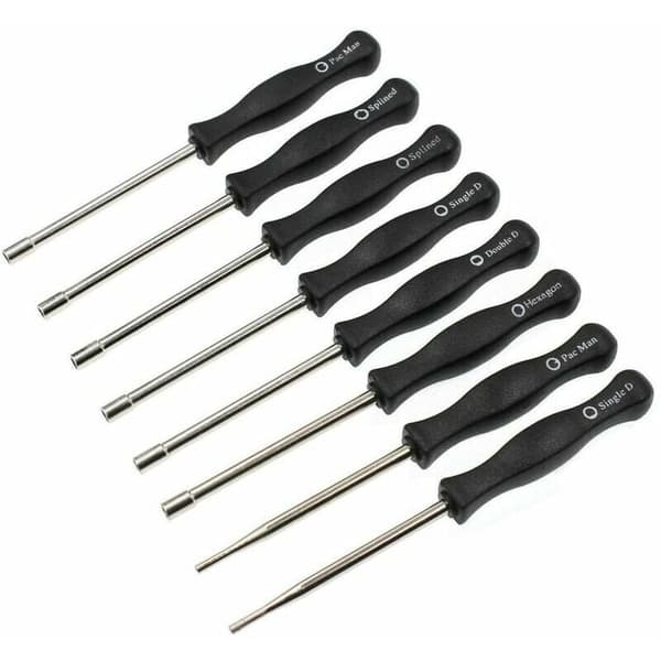 Multifunctional Screwdriver Set for Professional Maintenance, 8-piece Kit