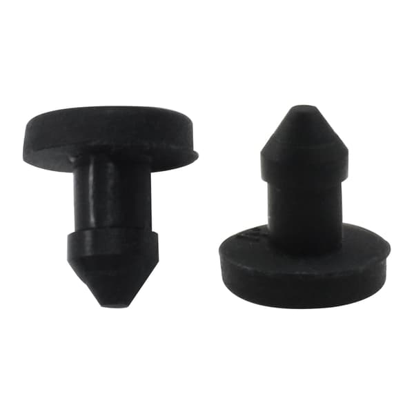 30 stk. 4 mm silikonepropper vandtætte propper 30 stk. sorte 4 mm 4mm 4mm size_name