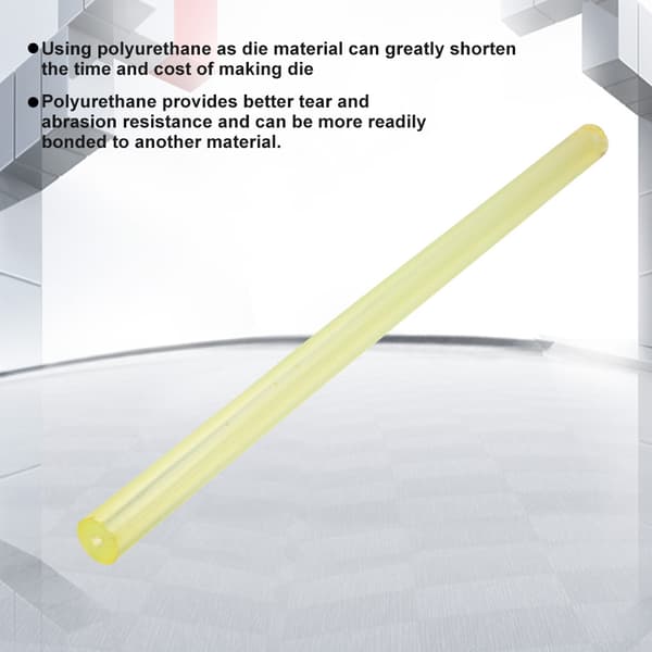 Premium PU Pull Up Bar 25mm OD 8mm Hole 500mm Length