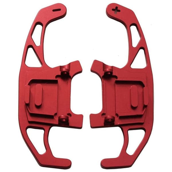 2 stk. røde ratgearpaddles, forlænger til GOLF R GTD GTE MK7 7 2014-19
