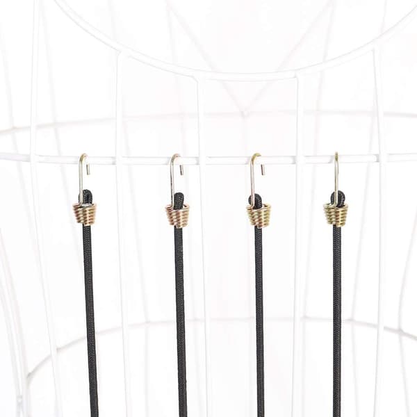 20 stk. 10-tommer Mini Bungee-snore Gummi Elastiske Bungee-snore