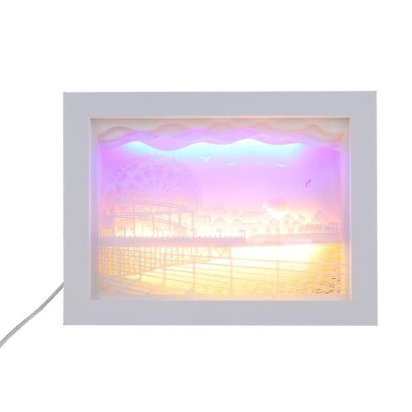 1 pc Paper Cutting Lamp