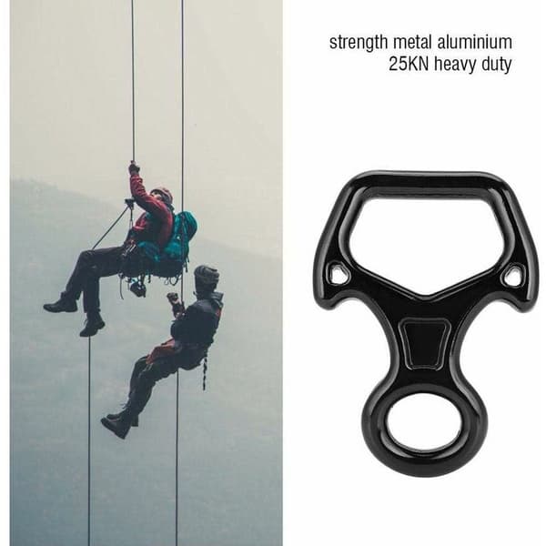 8 Klättring Rappel- Descender Rappel Ring 25KN Klättring Utrustning - Klättring Rappel Enhet