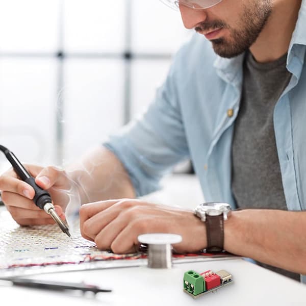 USB C PD Trigger Board Snabbladdning, Skydd, 5 st för kompatibla med protokoll, Överspänningsjusterbar modul