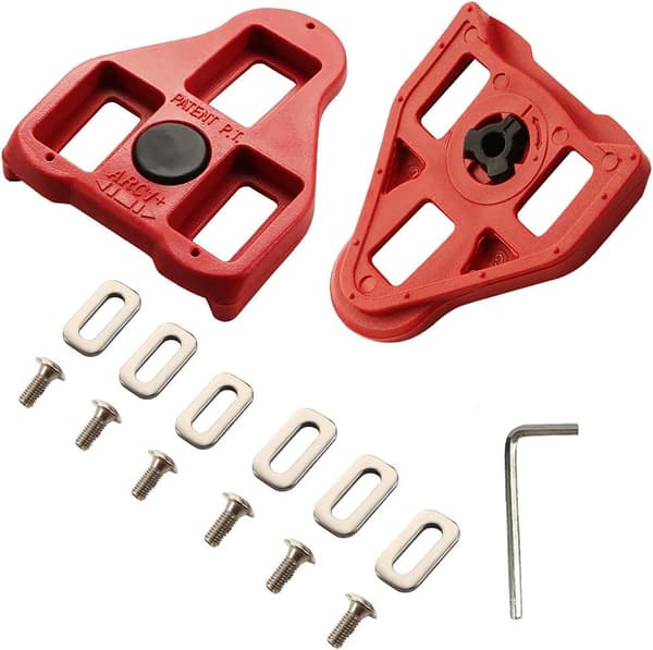 Klamper til pedaler, kompatible med Look Delta (9° float)