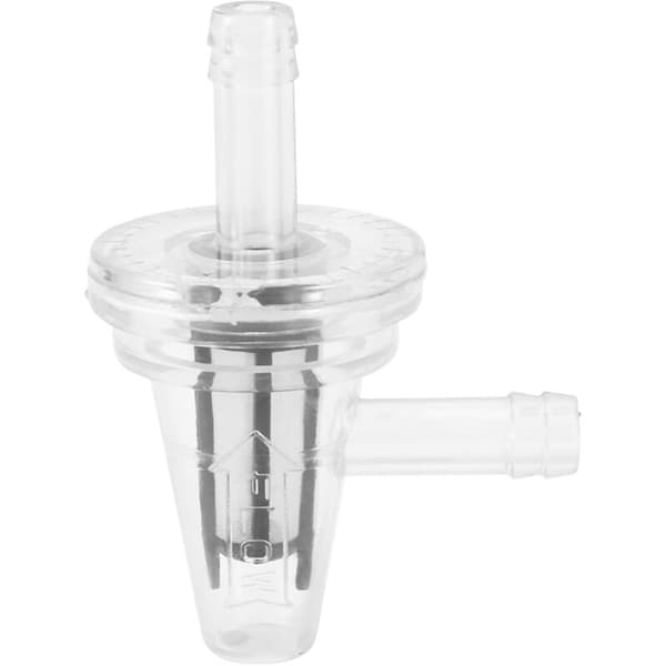 3 st universella bränslefilter för rät vinkel 1/4 tum 6 mm slangledningar för