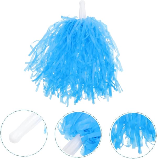 16 stykker Cheerleader Bold Cheerleading Pompoms Cheerleading Hånd