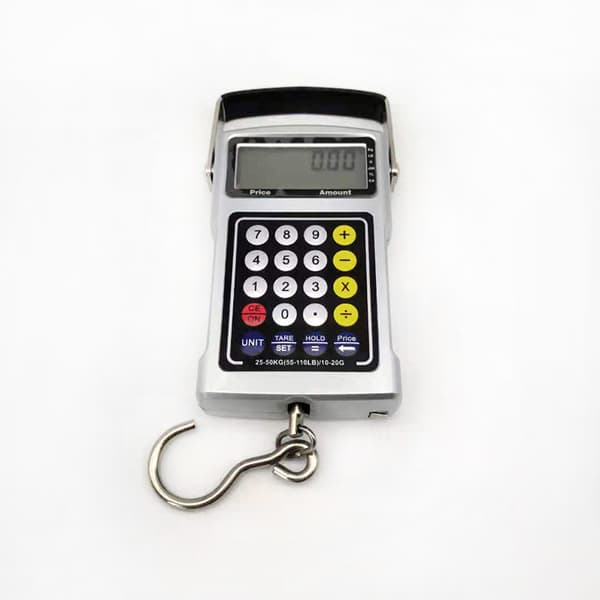 Kalkulator med digital elektronisk vekt digital kranvekt elektronisk
