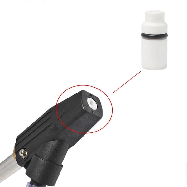 40 st sandblåsemaskin keramiske dyser egnet for Karcher K/LAVOR/STIHL/NILFISK/Bosh Hvit White