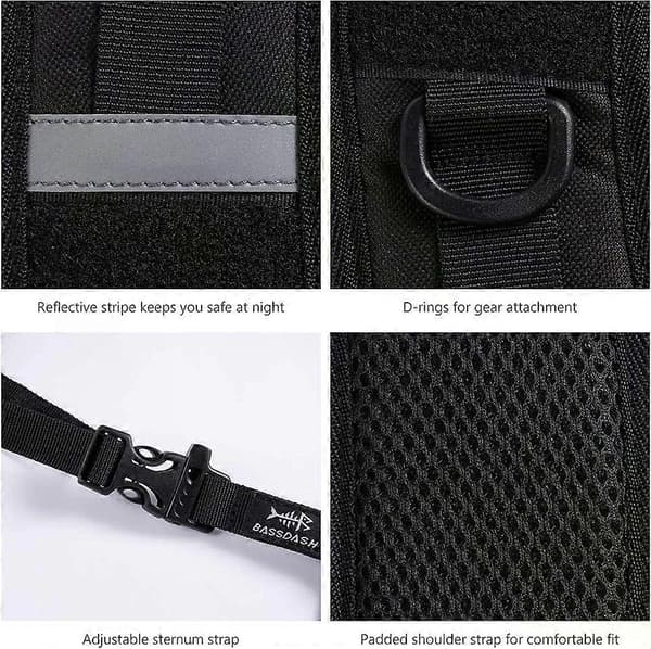 Replacement Backpack Straps, Adjustable Padded Shoulder Straps for Backpacks