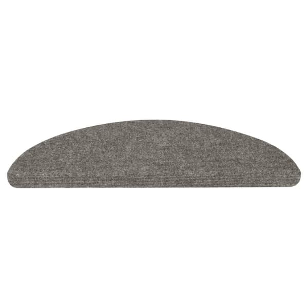 vidaXL Trappematte selvklebende 10 stk grå 65x22,5x3,5 cm Grå Grå
