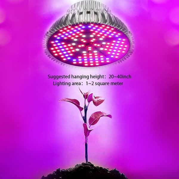 300W E27 Fullspektrum LED Växtlampa för Inomhusväxthus Trädgårdsväxter[JUN]
