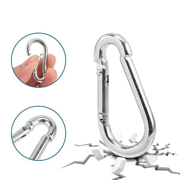Carabiner - GIGICIAL - 25-pack - Corrosion-resistant iron - Quick release - Lightweight and compact