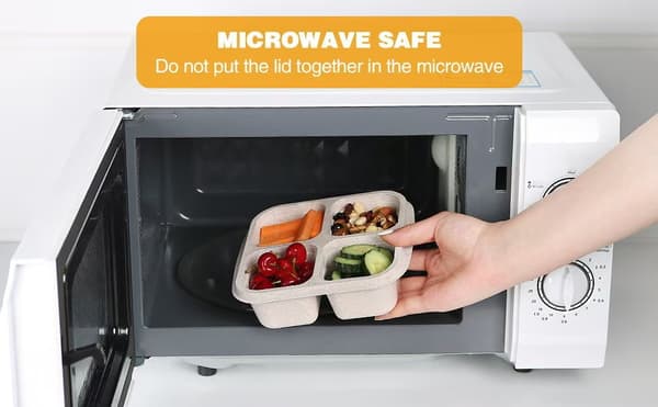 4-pakke Bento matbokser med rom for barn og voksne [JUN]
