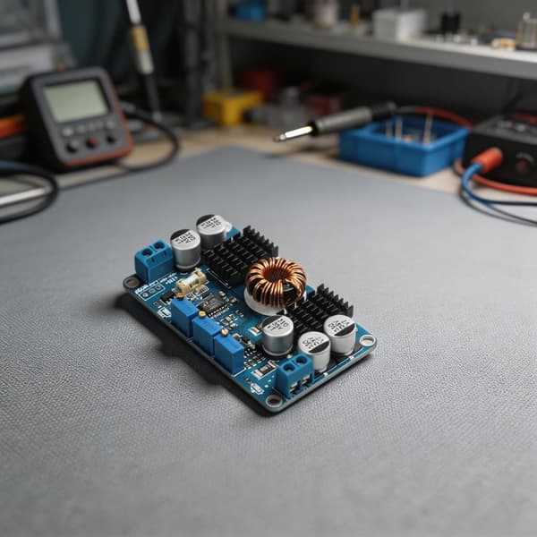 8A DC-DC Boost Input Output Step Up DIY-prosjekter LTC3780-omformer 5-32V 0-30V 80W nedspenningsregulatormodul for