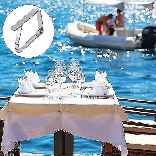 12 pcs Tablecloth Clips for Outdoor Use, Large Tablecloth Clips for Thick Tables, 5 cm